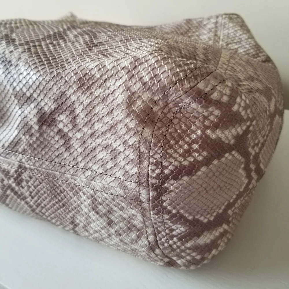 Michael Kors Reptile Slouchy Hobo Bag